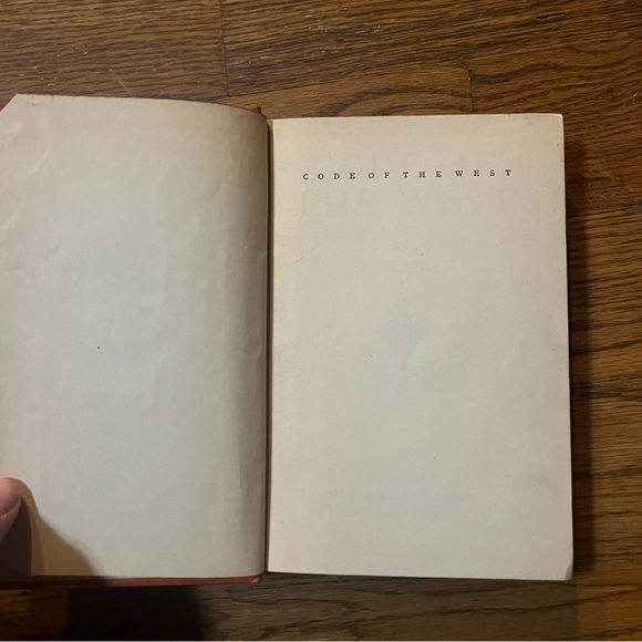1935/ CLASSIC Code of the West Western hardcover Book by Zane Grey first edition - Picture 8 of 9